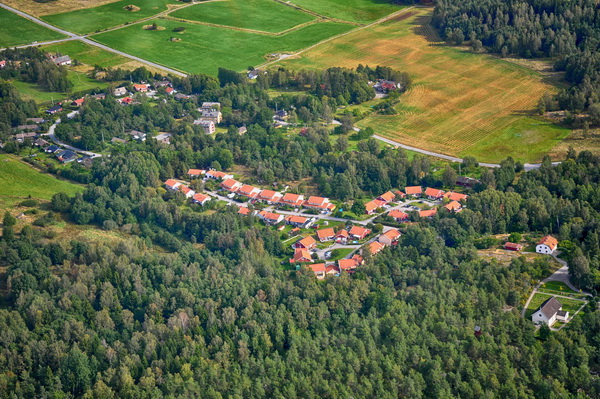 Altorpsvägen, Skarpavägen, Högvreten, Muskö kyrka