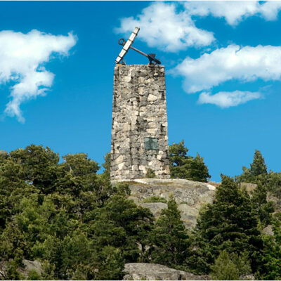 Älvsnabbsmonumentet, Muskö. Foto: Bengt Grönkvist