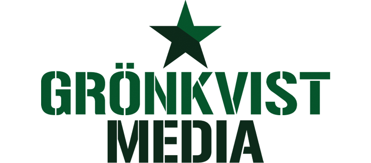 Grönkvist Media - hemsidor, formgivning, logotyper med mera.