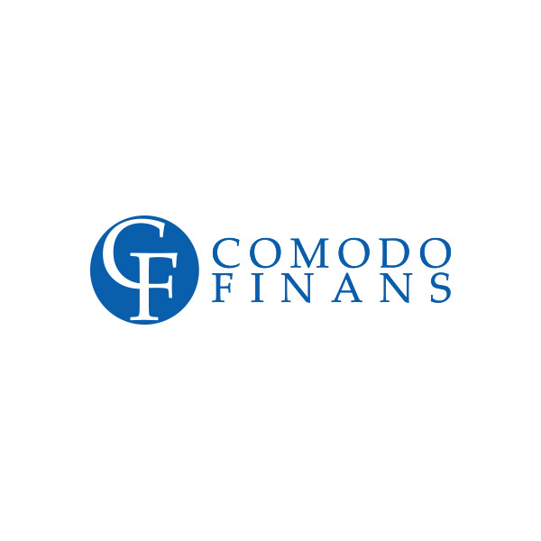 Comodo Finans - Logotype skapad av Grönkvist Media