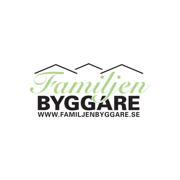 Familjen Byggare - Logotype skapad av Grönkvist Media