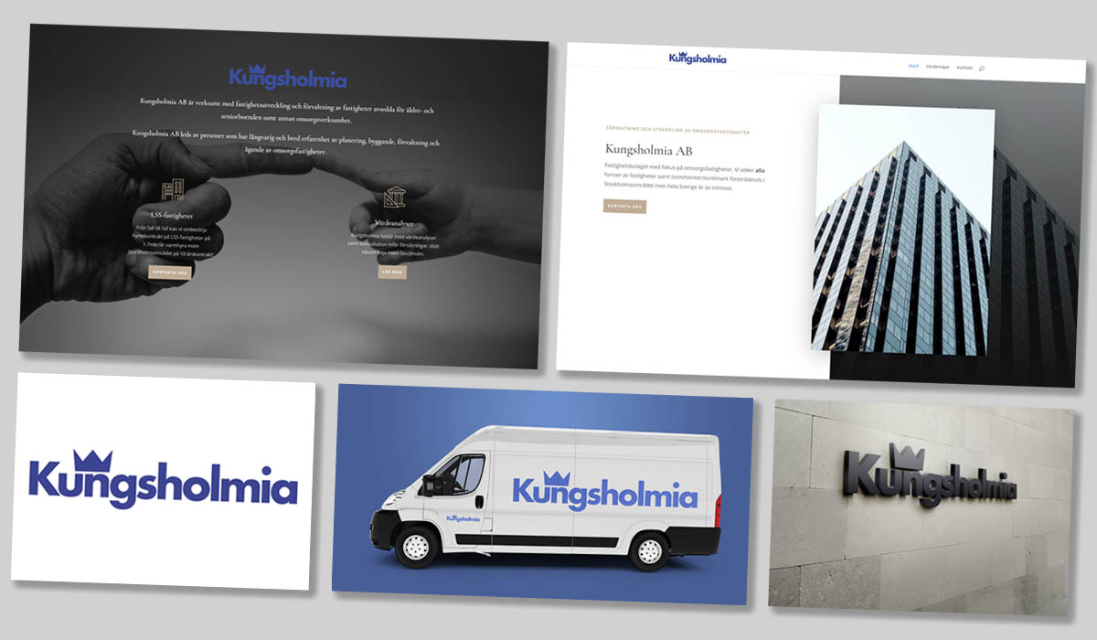 För Kungsholmia har vi formgett logotype och hemsida. För Kungsholmia har vi formgett logotype och hemsida.